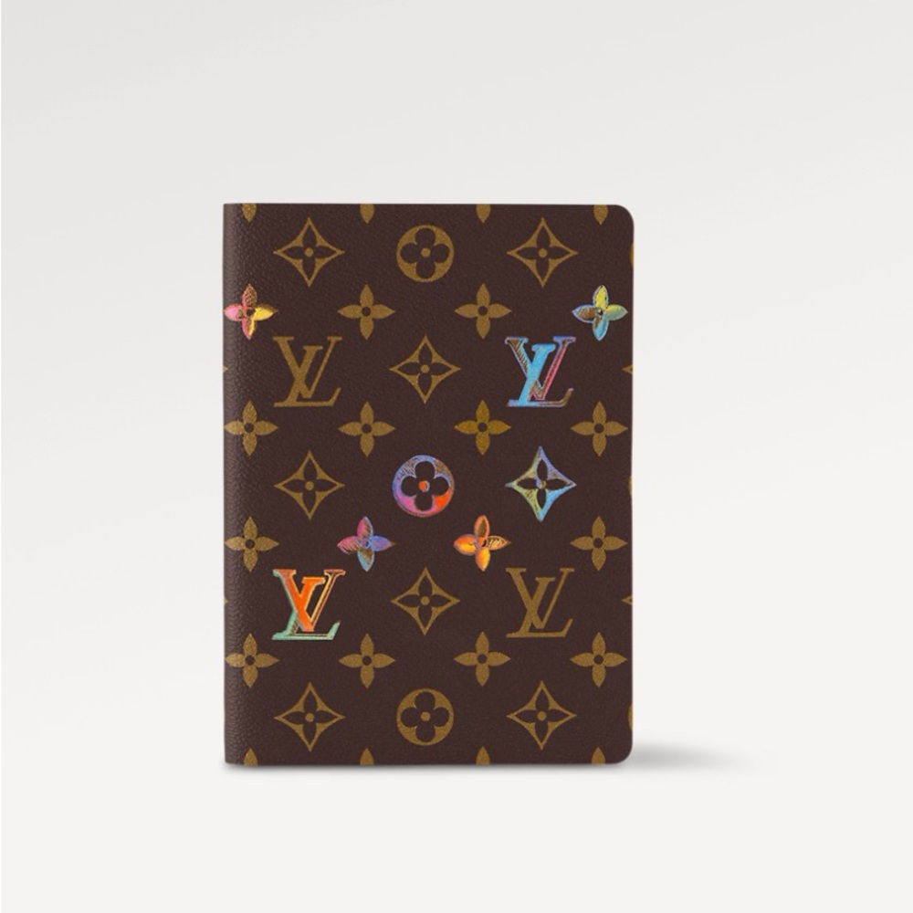 🎭NIB Louis Vuitton Clemence Notebook- Arts and Crafts Collection